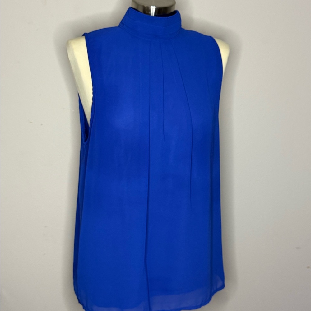 Sleeveless Blue Women's Top